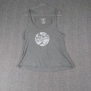 MV SPORT WOMENS GRAY ANNA MARIA ISLAND SLEEVELESS TANK TOP SIZE XL